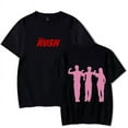 thumbnail image 2 of Troye Sivan Rush Merch T-shirt Women Men Crewneck Fashion Short Sleeve Streetwear, 2 of 3