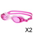 thumbnail image 1 of 2x Gafas de Natación para Mujeres, Hombres, Adultos, Jóvenes, Niños, Sin Fugas, Cómodas Gafas de Natación, Gafas de Silicona Suave, Gafas de Natación 2 piezas, 1 of 8