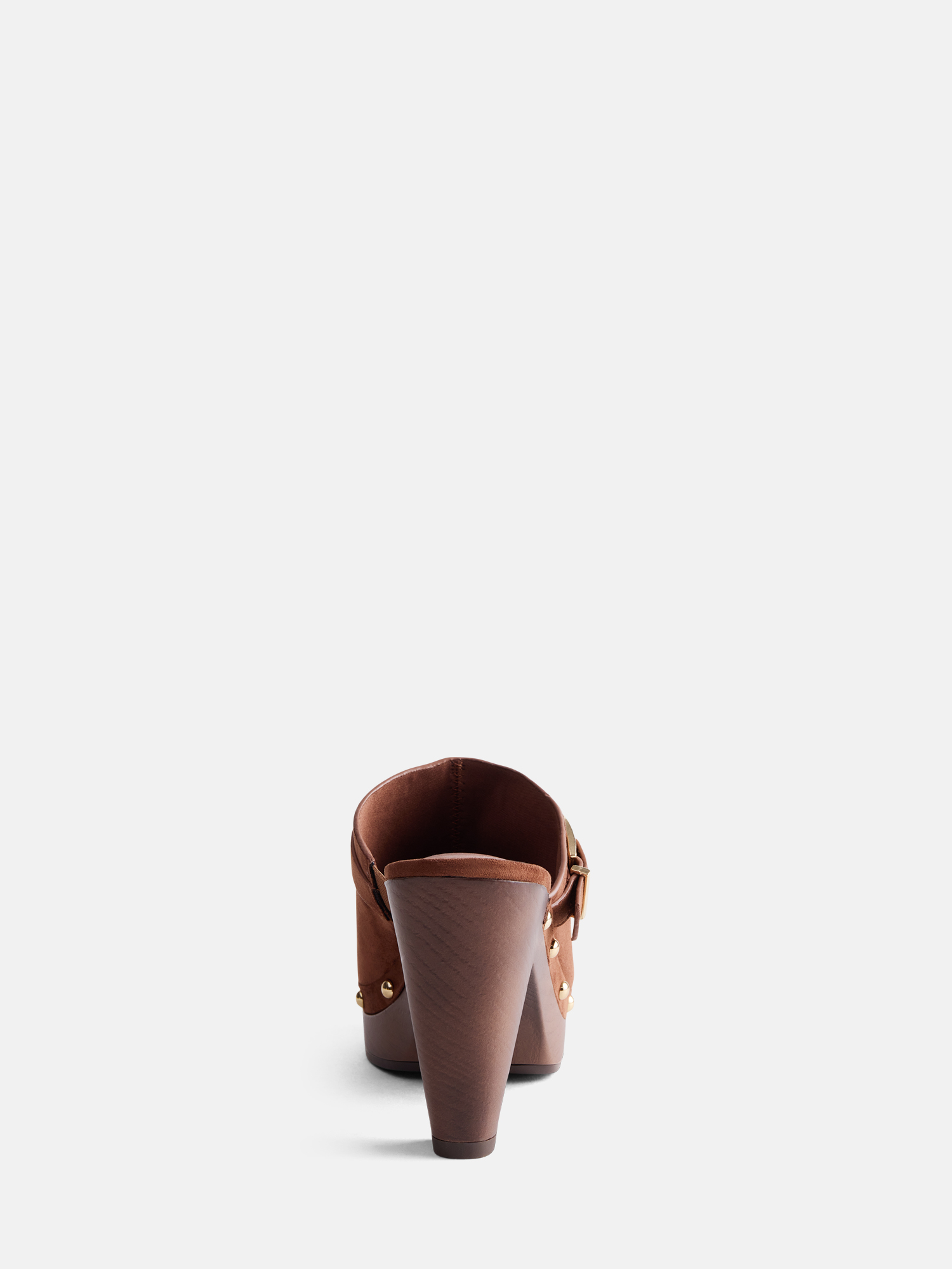 Scenario Women's Heeled Clogs with Buckle Accents photo 5