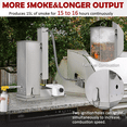 thumbnail image 4 of Supllueer Cold Smoke Generator 5L Stainless Steel Hot Smoker Smoker Pellet BBQ, 4 of 7