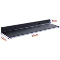thumbnail image 2 of nipocaio black Bathroom Shelf Aluminum Space Saving Floating Shelves Storage Rack Dressing Table Wall Shelf,black,1 Piece, 2 of 5