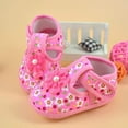 thumbnail image 1 of DPTALR Baby Flower Boots Soft Crib Shoes, 1 of 6