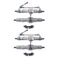 thumbnail image 1 of 2X Metal Front & Rear Bridge Axle Gear Box for C14 C24 C34 C44 B14 B24 1/16 RC Truck Car Upgrade Parts Accessories, 1 of 8