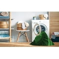 thumbnail image 2 of Ahgly Company Machine Washable Indoor Square Transitional Deep Emerald Green Area Rugs, 4' Square, 2 of 7