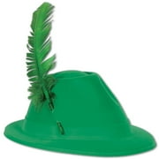 Party Central Club Pack of 48 Green Alpine St. Patrick's Day Hat Costume Accessories - One Size