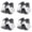Black, variant on Gytml 4 Pack Wall Mount Mop Broom Holder Clip Rustproof Stainless Steel Mop Gripper No Drill Utility Tool Storage Clip For Home Laundry Room Garage(Blue-4Pcs)