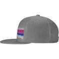 thumbnail image 3 of Hat LGBT Bi Pride Gifts Assume Nothing Bisexual Flag Trucker Hat Baseball Cap Men Women Cowboy hat Golf Dad Cap Black, 3 of 8