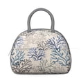 thumbnail image 2 of Insulated Lunch Bag Women, Reusable Seastars Seaweed Coral Marine Life Tote Lunch Box, Leakproof Cooler Lunch Bags for Work Office Travel Picnic, 2 of 4