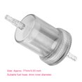 thumbnail image 5 of serony 2 Pieces Car Heater Fuel Filters Portable Transparent Filter Filtration System Replacing Parts Engine Maintenance Accessories, 5 of 5
