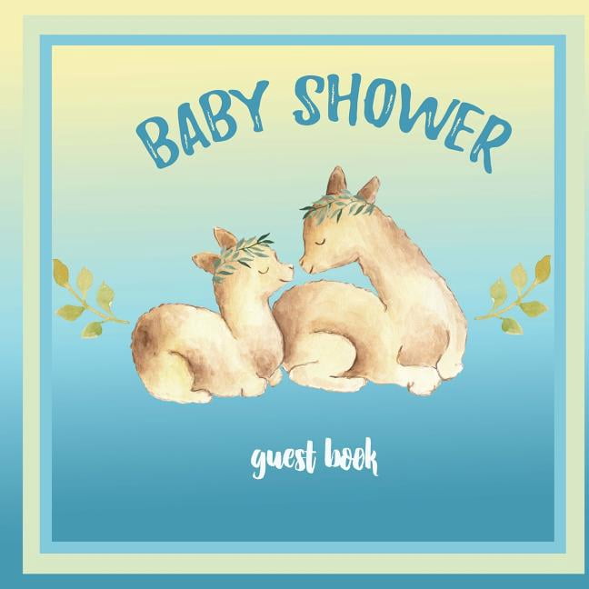 baby shower guest book walmart