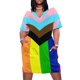 thumbnail image 2 of Vestido caído con bolsillo para mujer elegante traje de verano con bandera arcoíris venta orgullo progresivo, 2 of 7