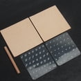 thumbnail image 3 of GUOOL and letters and Pattern Stamping Punch Tools Set for Leathercraft, Belts, Saddle Font 4, 3 of 9