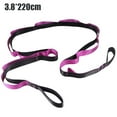 thumbnail image 2 of Stretching Strap Yoga Pilates Toning Exercise resistance STRAP,Taekwondo Leg Stretcher Cheerleaders, 2 of 5