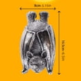 thumbnail image 3 of Hvmvliv Bats Halloween Decoration Plant Pot Resin Bats Halloween Bats Garden Flower Pot Decoration Outdoor Decorative Ornaments(6x8x16.5cm), 3 of 7