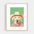thumbnail image 2 of Wild Wild West 02 - Illustration Dog Western Cowboy Humor Pop Art Animal Unframed Wall Art Print 16 x 20 inches, 2 of 4