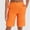 Orange, variant on Ovticza Women's Bermuda Shorts 12" Knee Length with Pockets High Waisted Stretch Long Shorts for Women Casual Walking Navy M