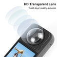 thumbnail image 2 of Injueey 2 protectores de lentes de vidrio para Insta 360 X3 - Protección fuerte Fácil instalación para Accesorios de cámara y óptica, 2 of 6