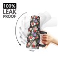 thumbnail image 3 of 40oz Pioneer Flower Floral Print Pattern Insulated Tumbler with Handle, BPA-Free Leak Proof Lid and Straws, Double Wall Vacuum, Hot 12h/Cold 34h, 3 of 6