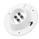 thumbnail image 4 of Paquete de 2-6 lámparas LED para fregadero, lámpara para cerca, lámpara para aleros, lámpara solar decorativa para pasillo, cálida 2 piezas, 4 of 6