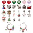 thumbnail image 2 of Calendario de Adviento de Navidad Pulseras de cuentas de bricolaje Calendario de cuenta regresiva de 24 días de Navidad Conjunto de caja de regalo para niños Niños Niñas Favor de fiesta de Navidad, 2 of 8