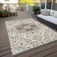 thumbnail image 6 of Addison Rugs Chantille Indoor/Outdoor Traditional Vintage Ivory Washable Rectangle Rug, 3' x 5', 6 of 6