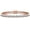 Rose Gold, variant on Ezra 18k White Gold Plated Infinity Tennis Bracelet with Simulated Diamond for Women
