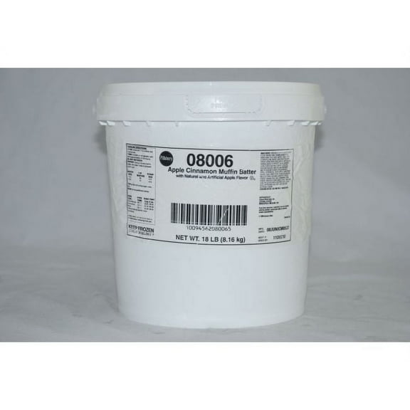 General Mills Pillsbury Apple Cinnamon Muffin Batter, 18 Pound - 1 each.