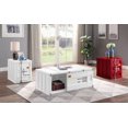 thumbnail image 1 of ACME Cargo Coffee Table in White, 1 of 4