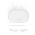 thumbnail image 3 of White Fake Beard, Simple To Use Funny Santa Beard Soft Non-  For Christmas For Costume Party For Halloween For Birthday Party, 3 of 8