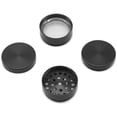 thumbnail image 3 of FLhrweasw Molinillo Hierba 40mm Y 4 Capas Cortador Hierba Seca Metal Molinillo Especias (negro), 3 of 9