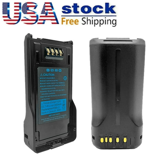 KNB-L3 Li-ion Battery for NX-5000, NX-5200, NX-5300, NX-5400, TK-5230, TK-5330, TK-5430, VP-5230, VP-5330, VP-5430, VP-6230, VP-6330, VP-6430 Portable Radio