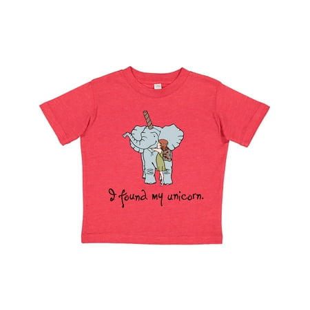 

Inktastic I Found My Unicorn Gift Toddler Boy or Toddler Girl T-Shirt