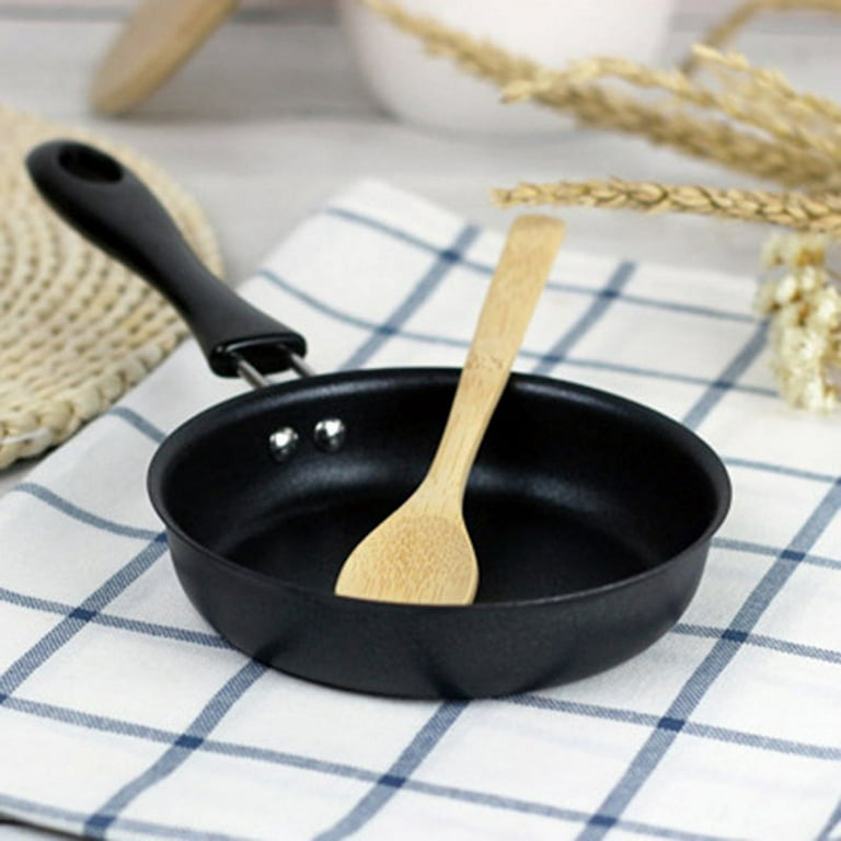 Mini Frying Pan Non-Stick Steel Pot 12cm/14cm/16cmSaucepan Hanging