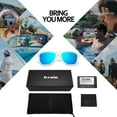 thumbnail image 5 of Joopin Unisex Polarized Square Sunglass, Blue, 5 of 8