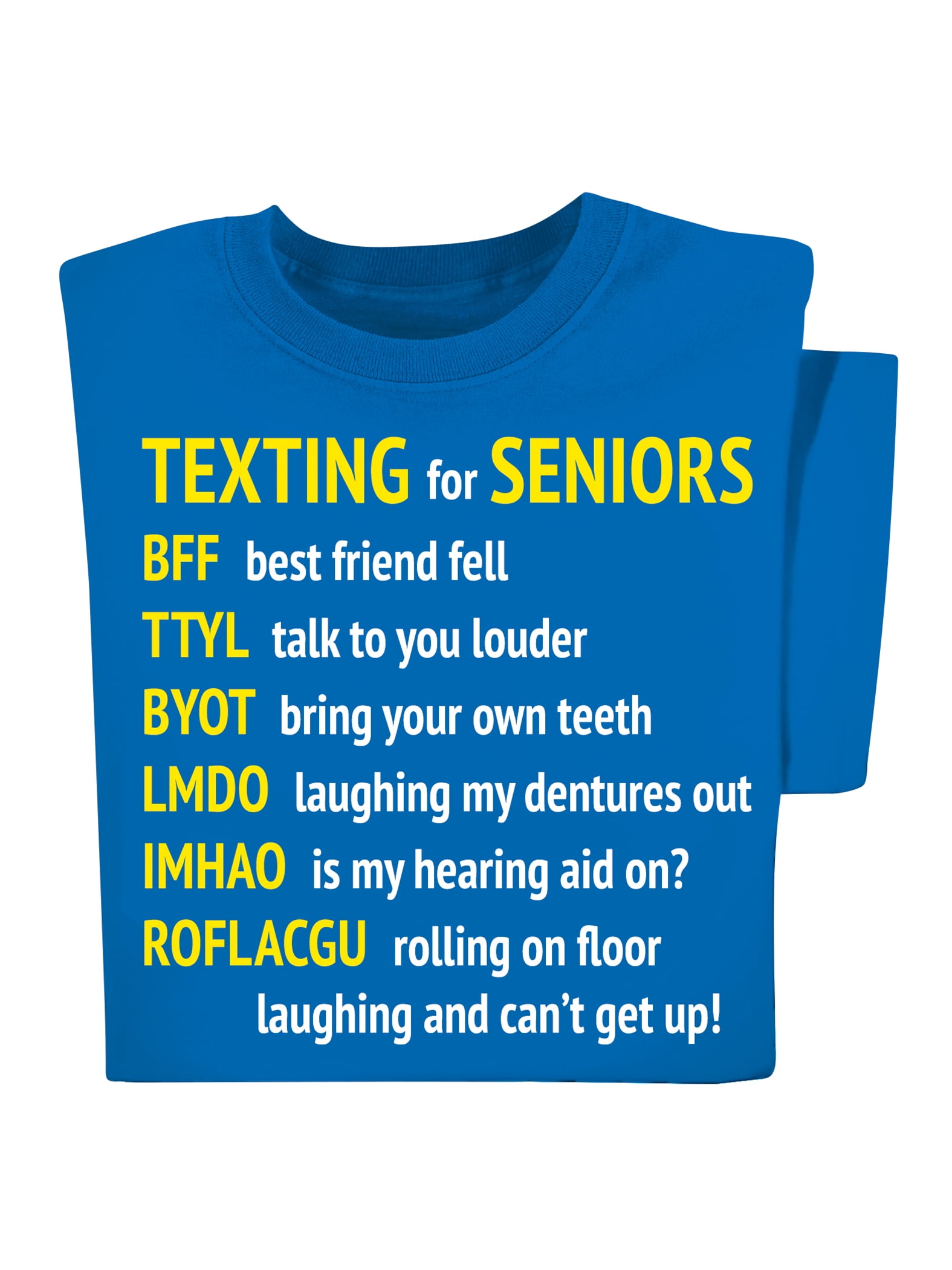 Ive Finally Reached The Wonder Years Funny T Shirt Short Sleeves Crew Neckline Walmart Com