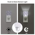 thumbnail image 3 of Fuzoiu Lavender Flowers Print Dusk to Dawn LED Night Light with Light Sensor, Energy-Efficient Touch-Safe Night Lamp for Home, Office, and Kids' Rooms-EU, 3 of 7