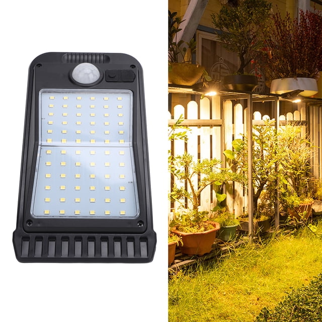 Clip On Solar Lights Outdoor, IP65 Waterproof Clip On Solar Motion Sensor Lights, Portable Solar Powered Security Light Outside for Patio Fence Gate Wall Garage Camping Garden