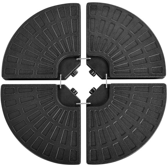 Renwick 14.9 lbs Patio Umbrella Base Stand, Black