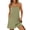 Army Green, variant on Women's Athletic Dress with Built in Shorts Spaghetti Strap Mini Romper Dress with Pockets, Summer Tennis Workout Dress