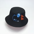 thumbnail image 2 of NIEWTR Kids Toddler Baby Boy Sun Hat Summer Bucket Hats with UPF 50+ UV Sun Protective Child Summer Beach Hats 0-5 Years（Black,One Size), 2 of 3