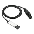 thumbnail image 1 of Cable adaptador de interfaz DMX para computadora controlador de iluminación de escenario shamjiam Cable del controlador de luz, 1 of 5