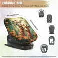 thumbnail image 7 of KUIFORTI Baby Car Seat Cover, Lightweight Car Seat Sunshade Cover, Heat & Sun Seat Reflector to Maintain a Cool Temperature for Baby, Toddler Car Accessories, Giraffe, 7 of 7