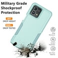 thumbnail image 6 of For Moto G Stylus 2023 5G Case, 2 in 1 Heavy Duty Armor Shockproof Tough Hybrid Hard PC Phone Case for Moto G Stylus 2023 5G， Njjex Rubber & Rugged Shockproof Full Body Protection Case Cover - Green, 6 of 6