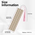 thumbnail image 3 of Kdxio Watermelons Print Metal Tassel Bookmarks,Perfect Gift for Art Lovers and Bookworms Metal Bookmarks for Women, 3 of 8