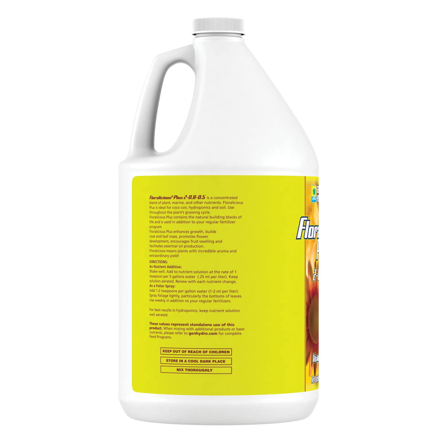 General Hydroponics Floralicious Plus for Gardening, 16-Ounce [1 Pint]