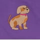 thumbnail image 4 of Pijama Leveret para niña y muñeca de algodón con forma de pata de perro, color morado, 4 of 6