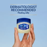 Vaseline Healing Jelly for Dry Cracked Skin and Eczema Relief Original 100% Pure Petroleum Jelly,1.75 oz