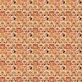 thumbnail image 1 of Ahgly Company Indoor Square Patterned Papaya Orange Area Rugs, 6' Square, 1 of 6