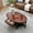 44.9" Cherry Walnut With Drawer, variant on Solid Wood Oval Coffee Table with Drawer and Storage Shelf, Traditional Vintage Center Table for Living Room Bedroom