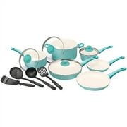 GreenLife Soft Grip 14-Piece Cookware Set